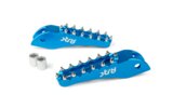 Passenger voetsteunen Str8 MX Evo Rieju MRT CNC blauw