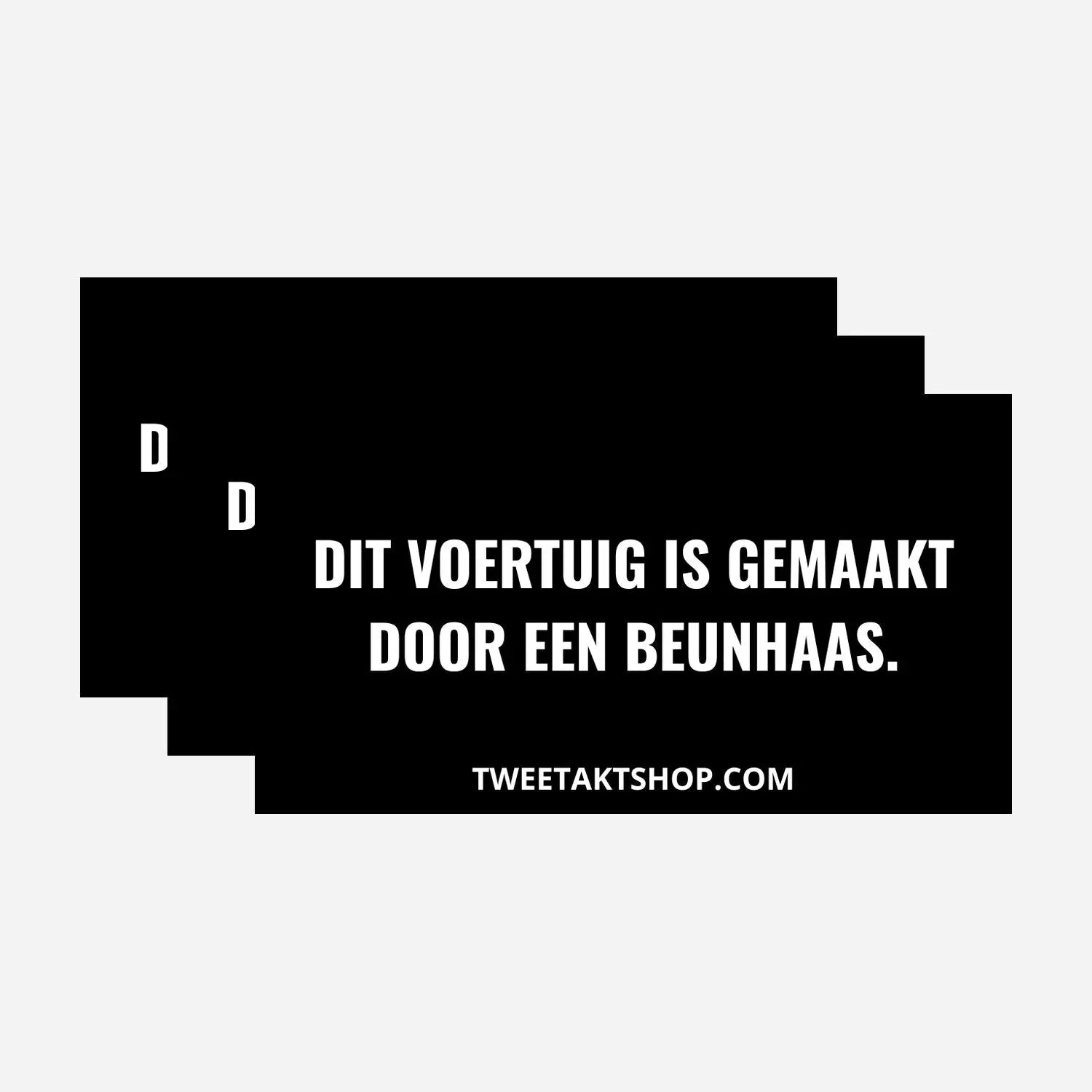 Vehicle Stickers Tweetaktshop