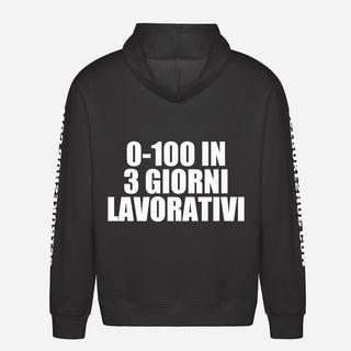 0 100 In 3 Giorni Lavorativi Hoodie