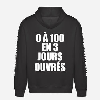 0 À 100 En 3 Jours Ouvrés Hoodie