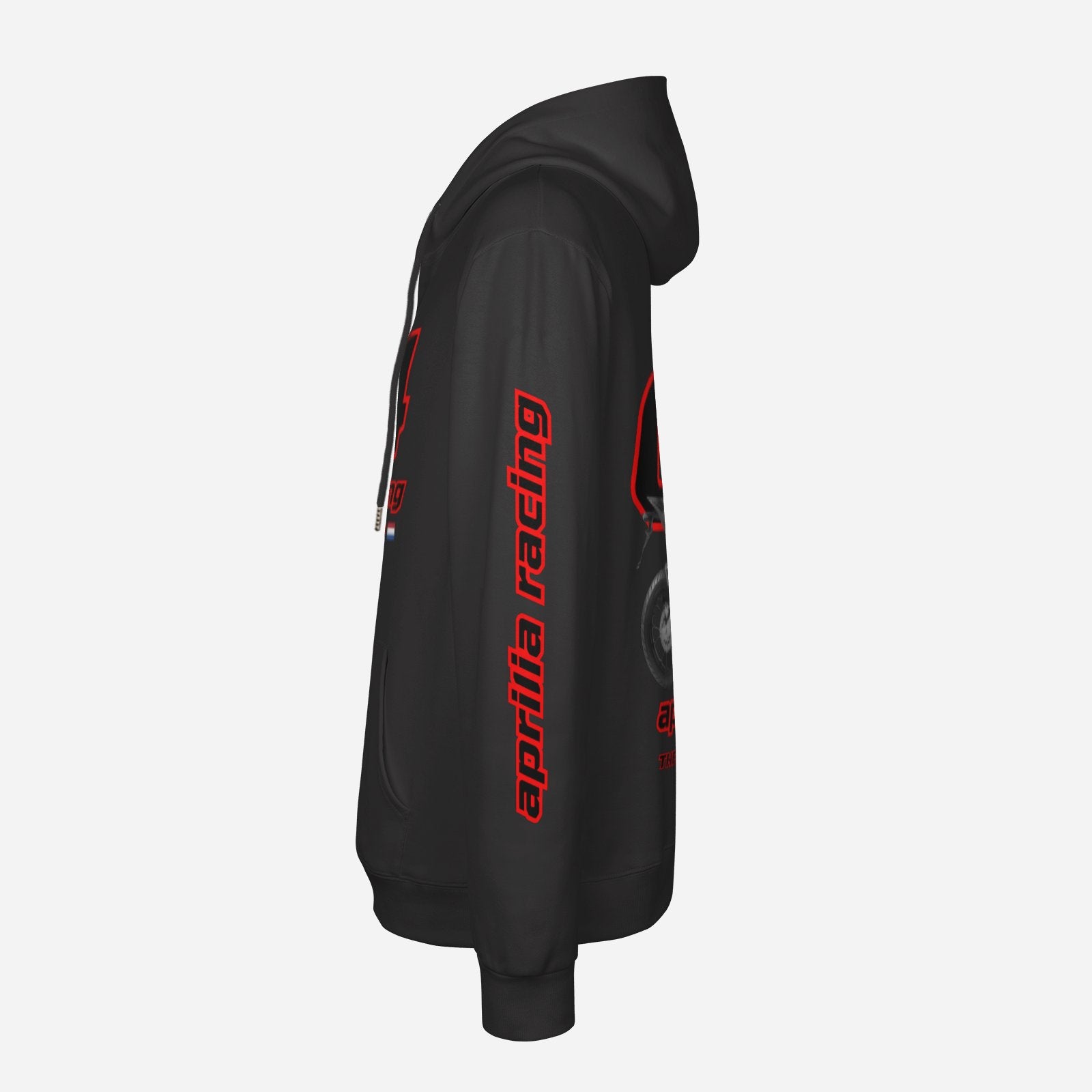 Gepersonaliseerde Hoodie met Eigen Voertuig – zijaanzicht