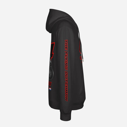 Gepersonaliseerde Hoodie met Eigen Voertuig – detail van de print