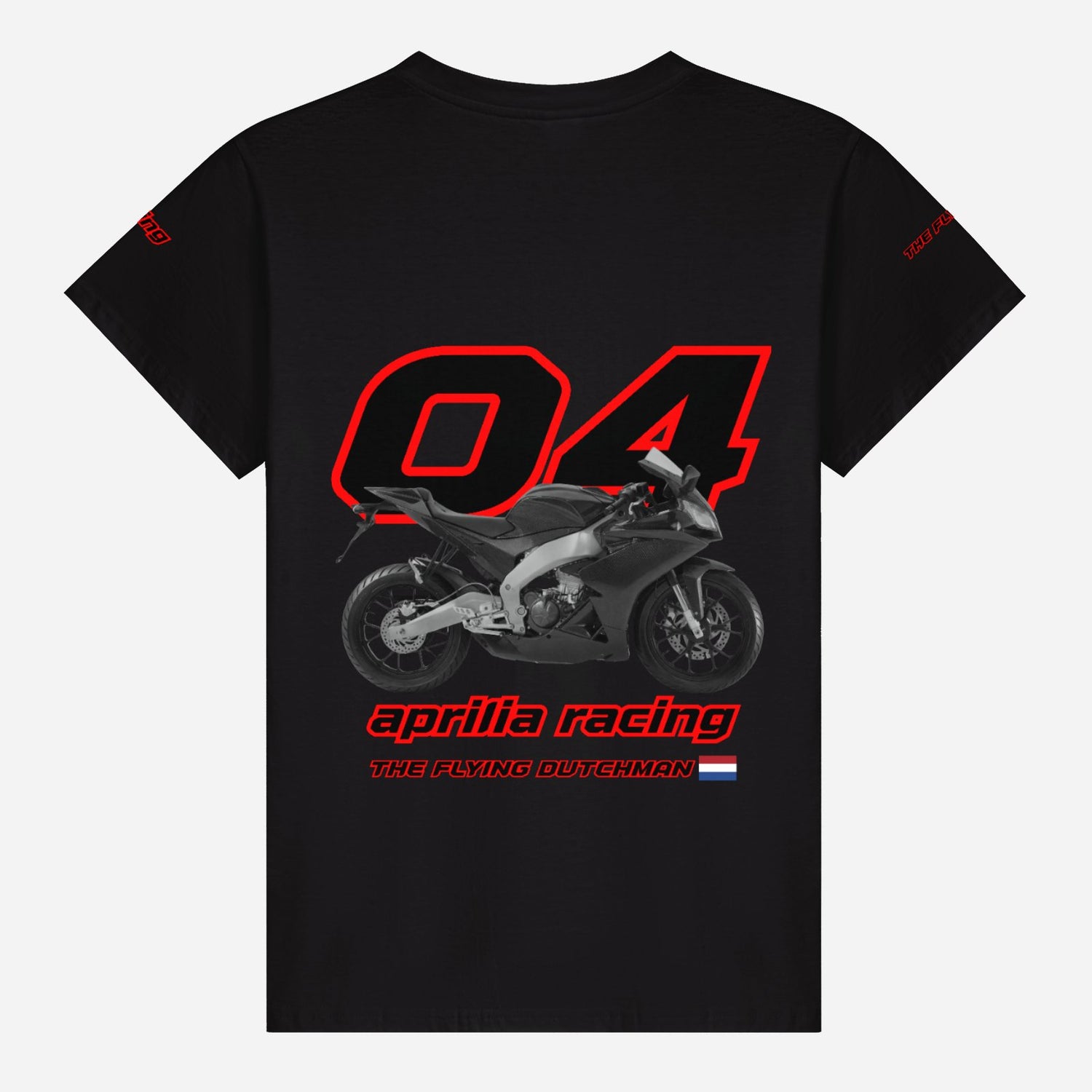 Gepersonaliseerd T-shirt met Eigen Voertuig – vooraanzicht