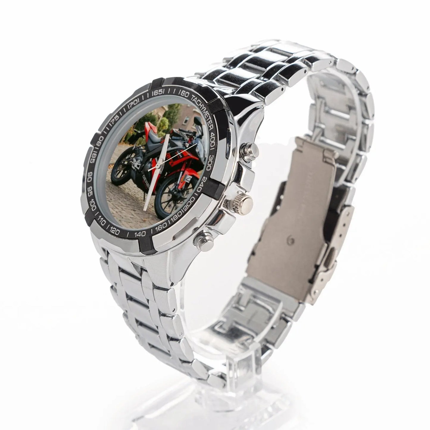 Gepersonaliseerd Horloge met Eigen Voertuig – zijaanzicht