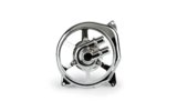 Waterpomp afdekkap Str8 Extreme Cut Minarelli LC chroom