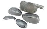 Knipperlicht / achterlicht Lens set Str8 Yamaha Neo's / Ovetto zwart
