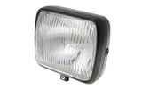 Koplamp vierkant zwart Kreidler Mofa