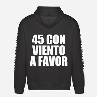 45 Con Viento A Favor Hoodie