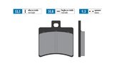 Remblokken Polini origineel Aprilia SR50 / Sportcity – productfoto