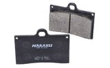 Remblokken Naraku organisch Aprilia RS 50 14-16 / RS4 125 / Derbi GPR 50 2T Euro2 / 125 4T Euro 3 – productfoto