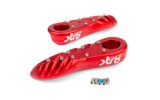 Voetsteunen Str8 Yamaha BWs vanaf 2004 rood