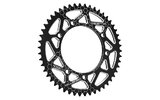 Achtertandwiel 50 tanden / 420 Voca Alu zwart Rieju MRT / Derbi Senda – productfoto