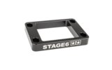 Membraanophogingsplaat 10mm AM6 / Derbi Stage6 zwart