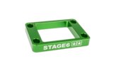 Membraanophogingsplaat 10mm AM6 / Derbi Stage6 groen