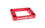 Membraanophogingsplaat 10mm AM6 / Derbi Stage6 rood