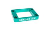Membraanophogingsplaat 10mm AM6 / Derbi Stage6 turquoise