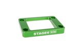 Membraanophogingsplaat 5° incline AM6 / Derbi Stage6 groen