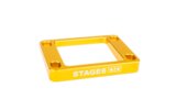 Membraanophogingsplaat 5° incline AM6 / Derbi Stage6 geel