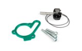 Waterpomp hoog flow Stage6 turquoise Derbi Euro 3 / Euro 4
