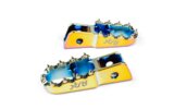 Passenger voetsteunen Str8 MX Evo Derbi CNC Neochrome