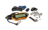 Motorcycle kilometerteller Stage6 Racing oranje – productfoto