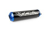 Einddemper Voca Alu CNC zwart / blauw