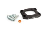 Grondplaat inlaatspruitstuk Stage6 360° 40mm AM6 / Derbi zwart