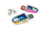 Voetsteunen Str8 MX Evo Beta RR 50 CNC Neochrome