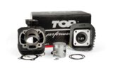 Cilinderkit Top Performances zwart Trophy 70cc Peugeot verticaal AC