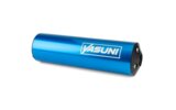 Einddemper Yasuni 50cc Motorcycle blauw (links) – productfoto