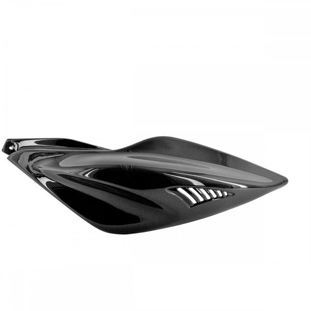 TNT linker achterzijkap zwart metallic – Yamaha Aerox/MBK Nitro – TNT