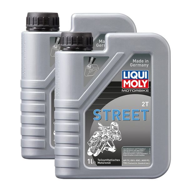 Liqui Moly Motorbike 2T Street 1L – voordeelset 2 stuks – Liqui Moly
