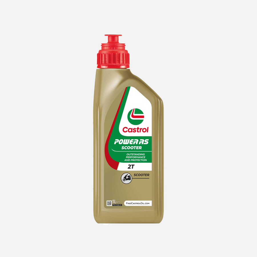 Castrol Power RS Scooter 2T 1 Liter – Semisynthetische Tweetaktolie