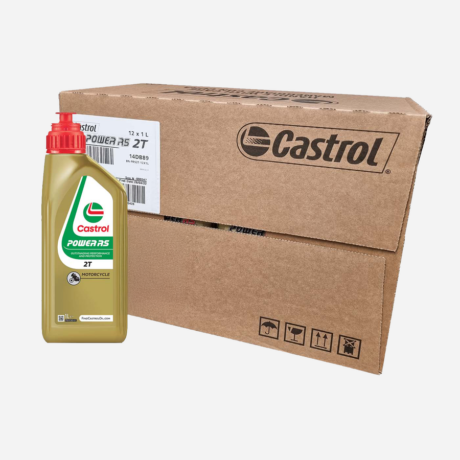 12L Castrol Power RS 2T - Voordeeldoos Tweetaktolie