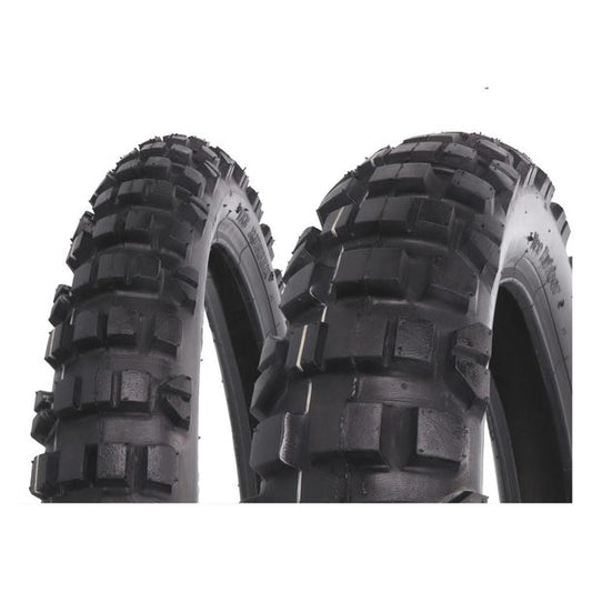 Vee Rubber endurobandenset 80/90-21 + 110/80-18 – Derbi