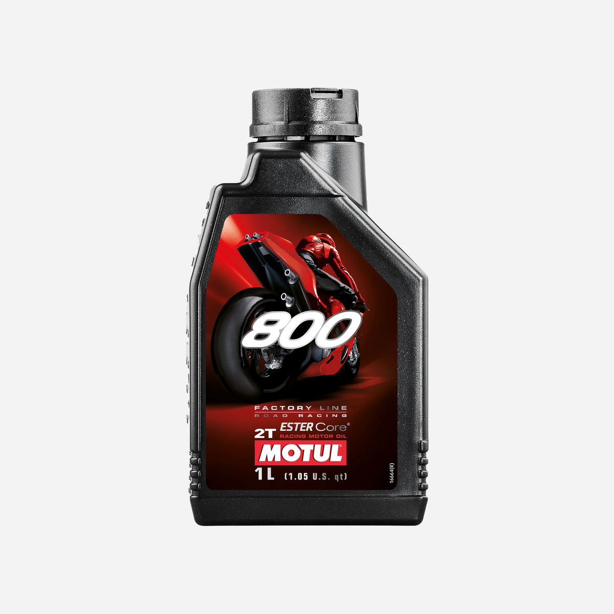 Motul 800 Factory Line Road Racing 2T 1 Liter – Volsynthetische Raceolie