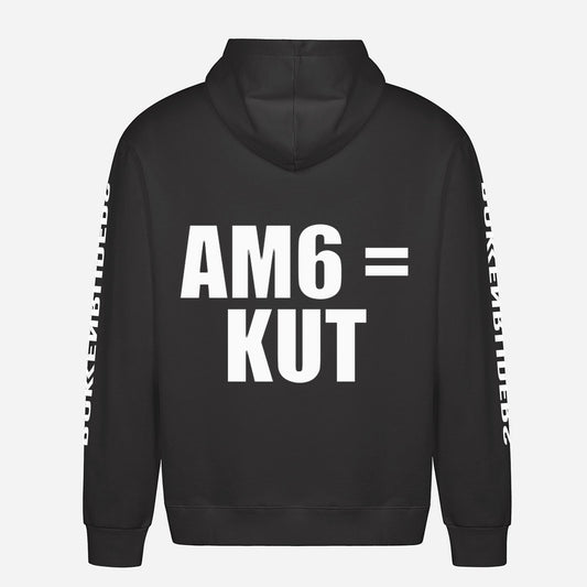 AM6 = Kut Hoodie – achterkant met grote rugprint