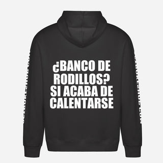 ¿Banco de rodillos? Si acaba de calentarse Hoodie
