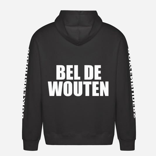 Bel De Wouten Hoodie – achterkant met grote rugprint