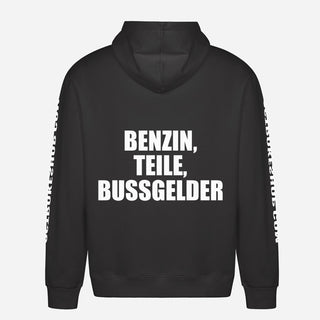 Benzin, Teile, Bußgelder Hoodie