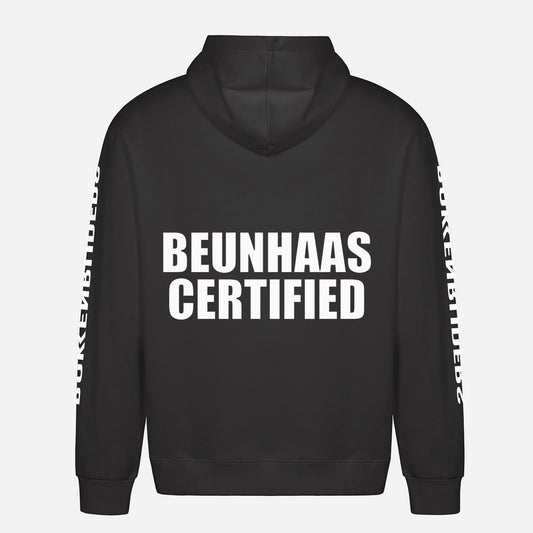 Beunhaas Certified Hoodie – achterkant met grote rugprint