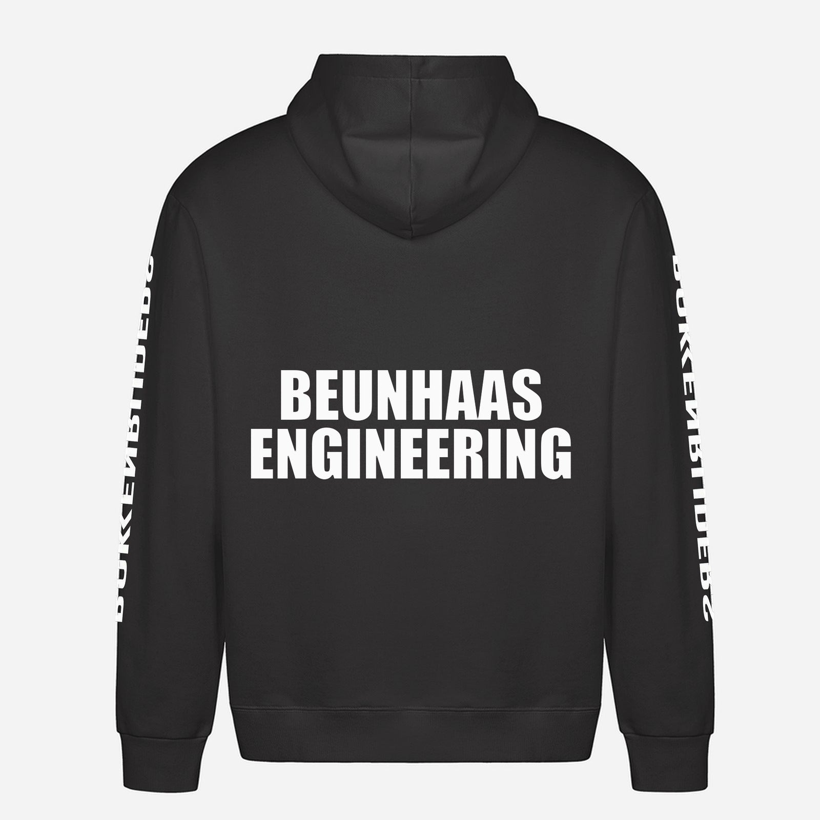 Beunhaas Engineering Hoodie – achterkant met grote rugprint
