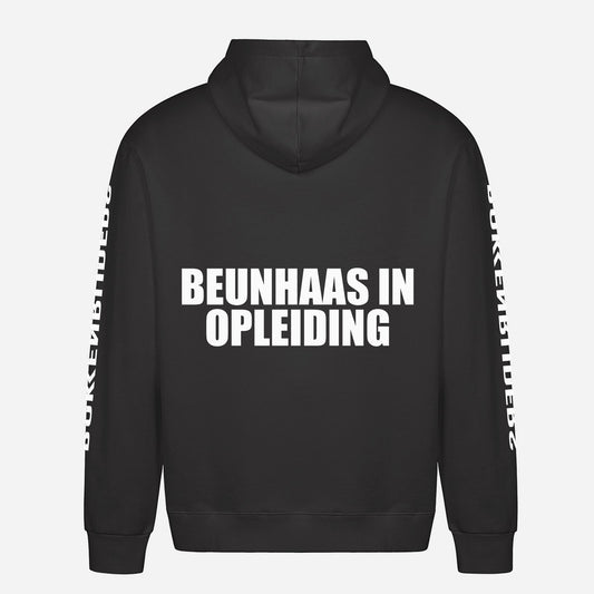 Beunhaas In Opleiding Hoodie – achterkant met grote rugprint