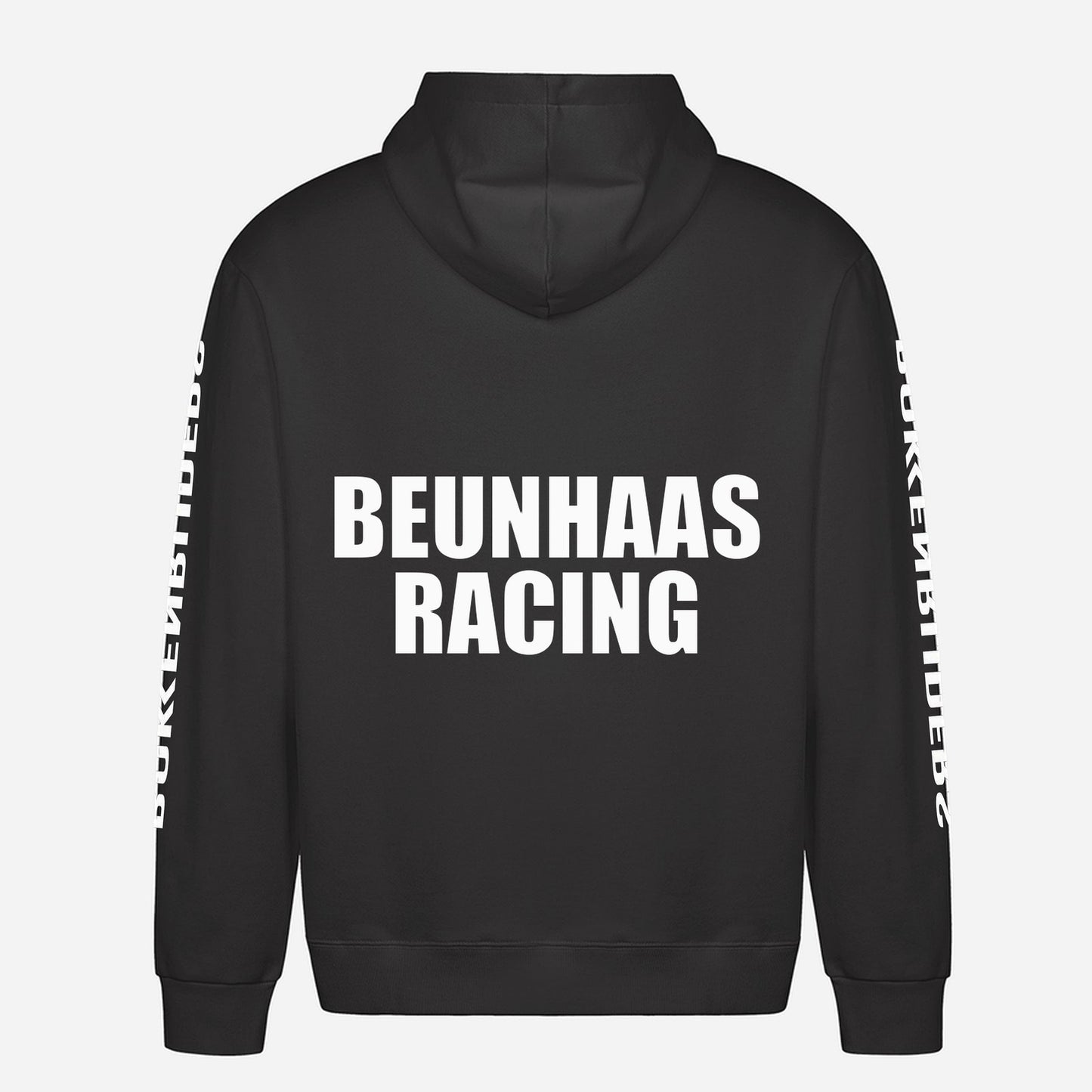 Beunhaas Racing Hoodie – achterkant met grote rugprint