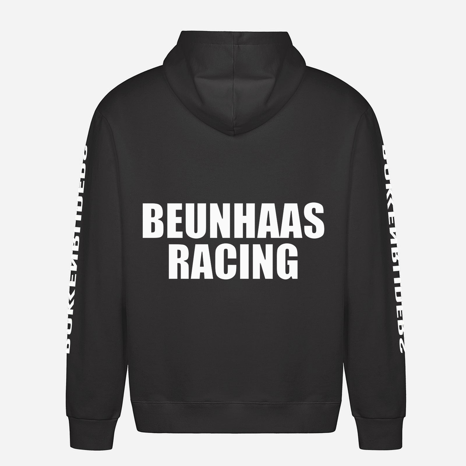 Beunhaas Racing Hoodie – achterkant met grote rugprint