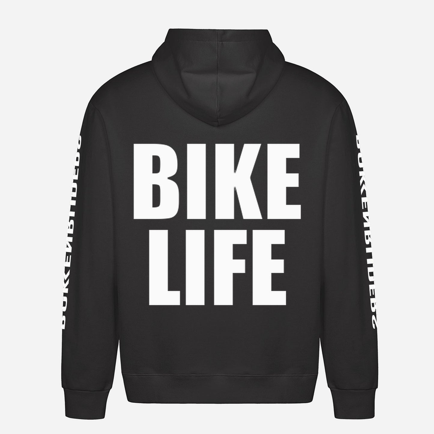 Bike Life Hoodie – achterkant met grote rugprint