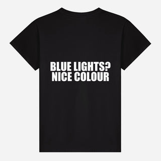 Blue Lights? Nice Colour T-shirt