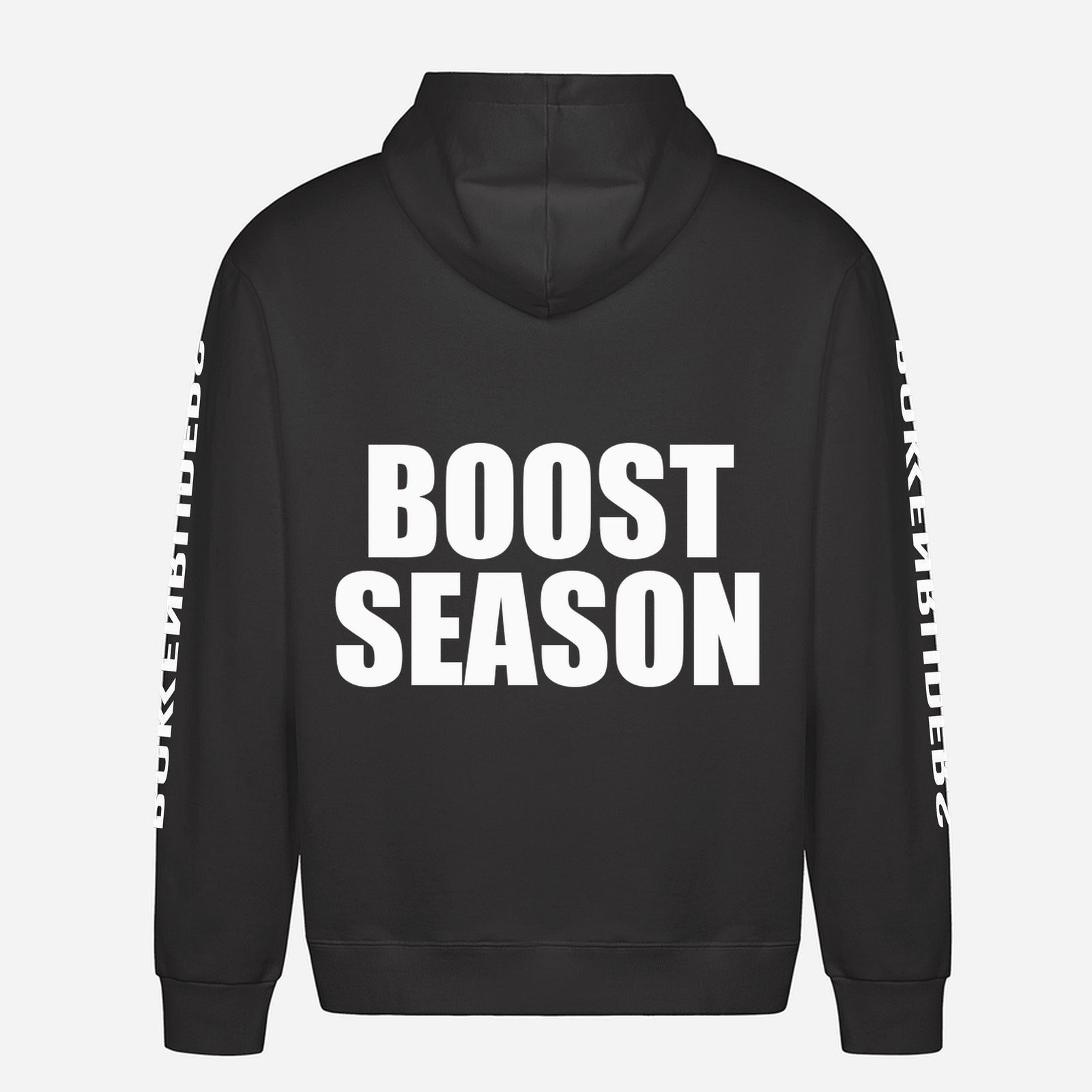 Boost Season Hoodie – achterkant met grote rugprint