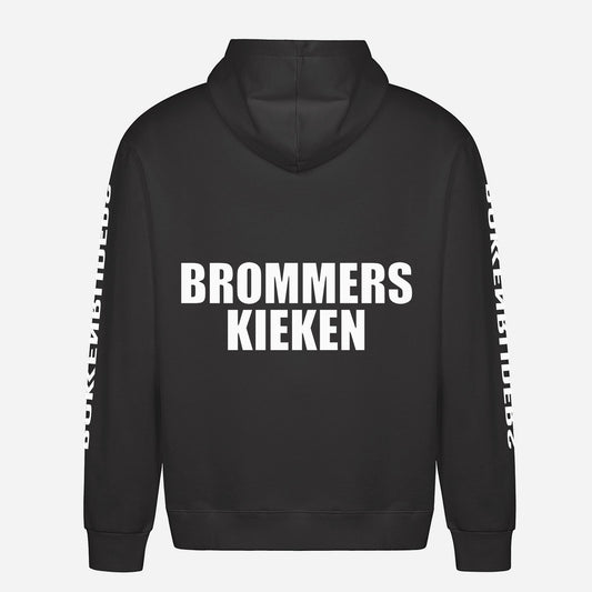 Brommers Kieken Hoodie – achterkant met grote rugprint