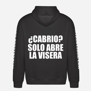 ¿cabrio? Solo Abre La Visera Hoodie